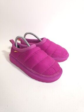 UGG Tasman LTA Puffer Slippers Rock Rose Taffy Pink Womens Size 4 Authentic